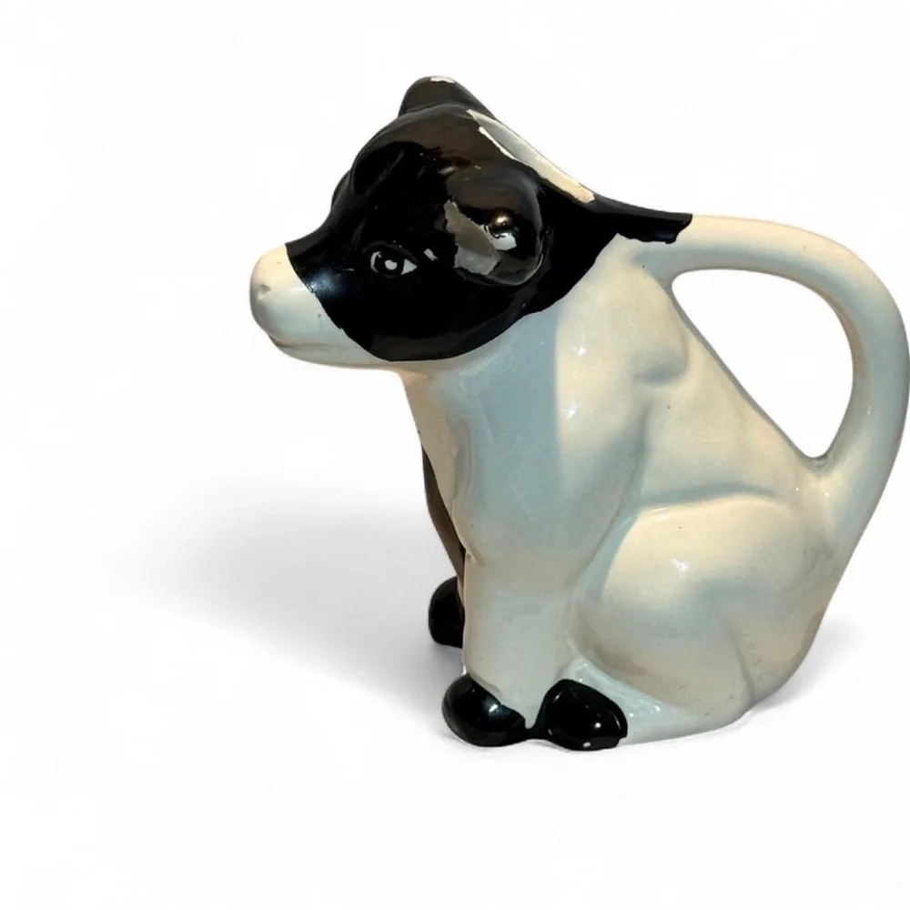 Holstein Cow Creamer Ceramic